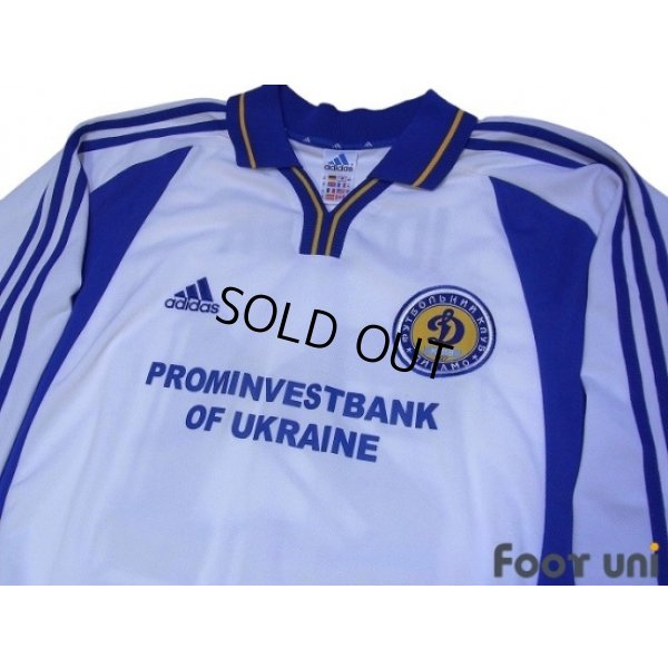 Photo3: Dynamo Kyiv 2001-2002 Home L/S Shirt #21 Idahor