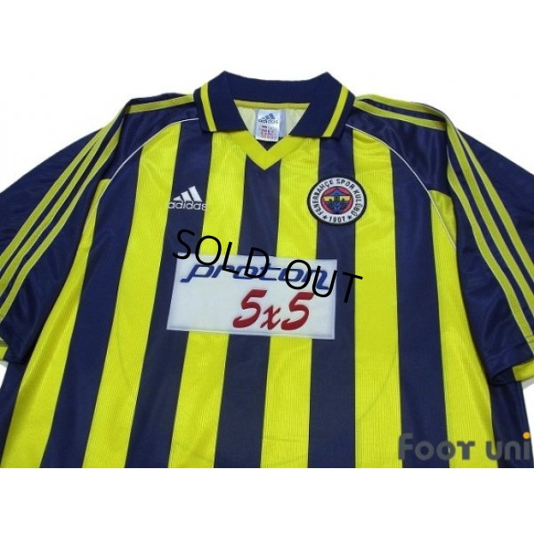 Photo3: Fenerbahce 1999-2000 Home Shirt