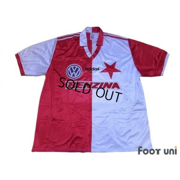 Photo1: Slavia Praha 1996-1998 Home Shirt