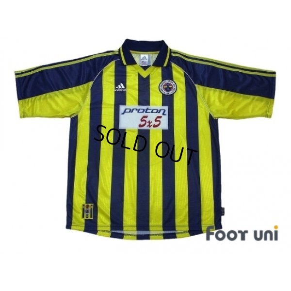 Photo1: Fenerbahce 1999-2000 Home Shirt