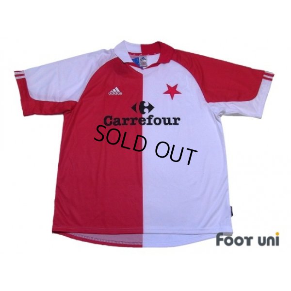 Photo1: Slavia Praha 2003-2004 Home Shirt w/tags