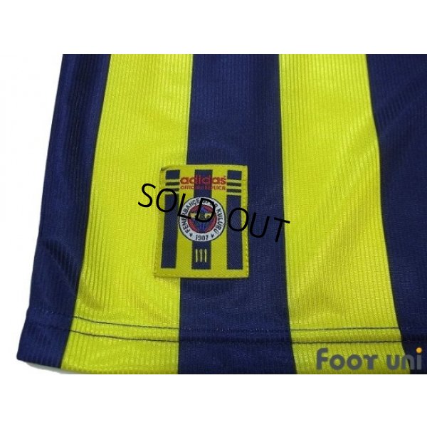Photo6: Fenerbahce 1999-2000 Home Shirt