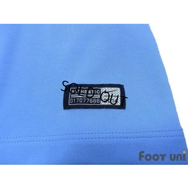 Photo8: Manchester City 2014-2015 Home Shirt #16 Kun Aguero Champions Barclays Premier League Patch/Badge