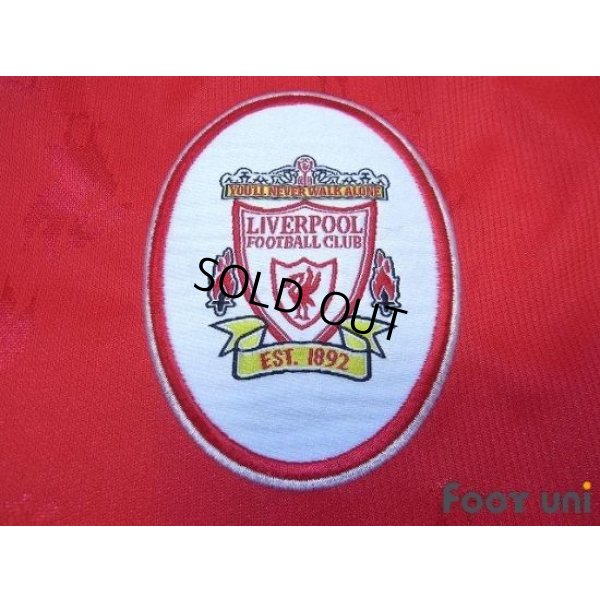 Photo6: Liverpool 1996-1998 Home Long Sleeve Shirt #15 Berger The F.A. Premier League Patch/Badge