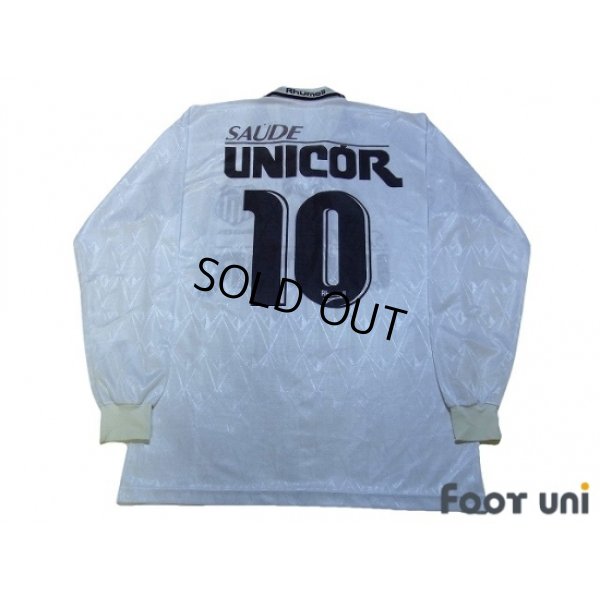 Photo2: Santos 1996 Home L/S Shirt #10