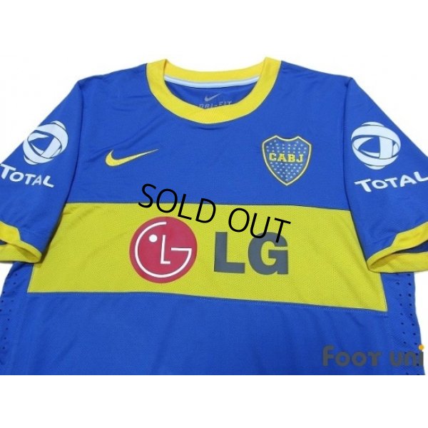 Photo3: Boca Juniors 2010-2011 Home Shirt #10 Roman Riquelme