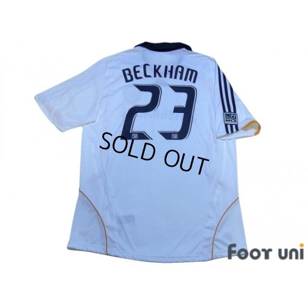 Photo2: LA Galaxy 2008-2009 Home Shirt #23 Beckham MLS Patch/Badge