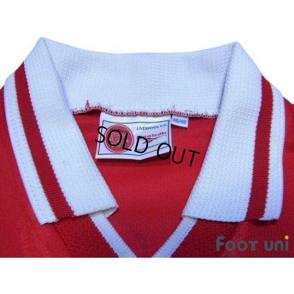 Photo5: Liverpool 1996-1998 Home Long Sleeve Shirt #15 Berger The F.A. Premier League Patch/Badge