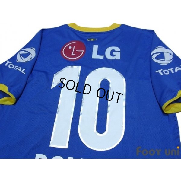 Photo4: Boca Juniors 2010-2011 Home Shirt #10 Roman Riquelme