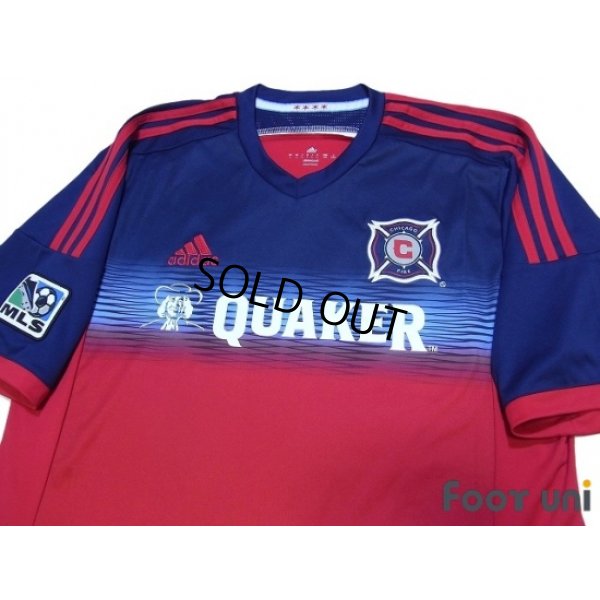 Photo3: Chicago Fire 2015 Home Shirt MLS Patch/Badge