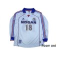 Photo1: Yokohama F・Marinos 1999-2000 Away L/S Shirt #18 (1)