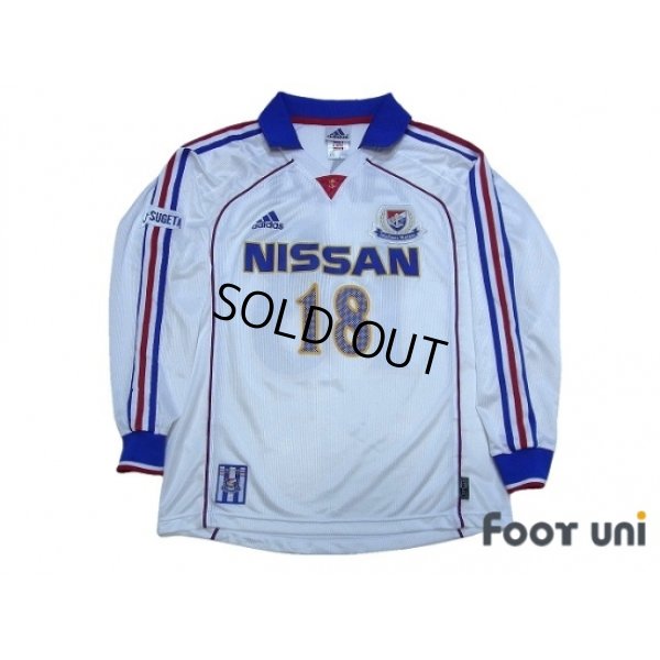 Photo1: Yokohama F・Marinos 1999-2000 Away L/S Shirt #18