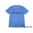 Photo1: Manchester City 2013-2014 Home Shirt (1)