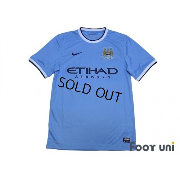 Photo1: Manchester City 2013-2014 Home Shirt