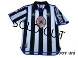 Newcastle 1999-2000 Home Shirt #9 Shearer The F.A. Premier League Patch/Badge