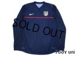 Atletico Madrid 2011-2012 Away Authentic L/S Shirt