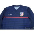 Photo3: Atletico Madrid 2011-2012 Away Authentic L/S Shirt