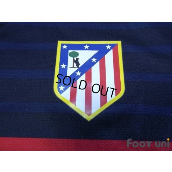 Photo5: Atletico Madrid 2011-2012 Away Authentic L/S Shirt