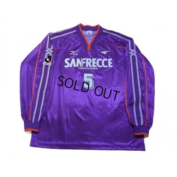 Photo1: Sanfrecce Hiroshima 2000-2002 Home Long Sleeve Shirt #5