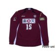 Photo1: Vissel Kobe 2007 Home Player Long Sleeve Shirt #15 Uchiyama (1)