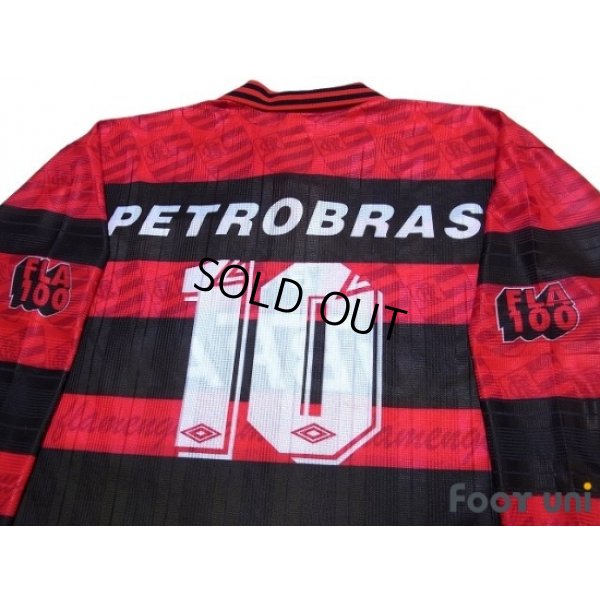Photo4: Flamengo 1995 Centenario Home Long Sleeve Shirt #10