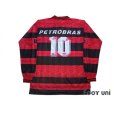 Photo2: Flamengo 1995 Centenario Home Long Sleeve Shirt #10 (2)