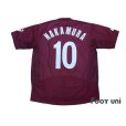 Photo2: Reggina 2003-2004 Home Shirt #10 Nakamura w/tags (2)