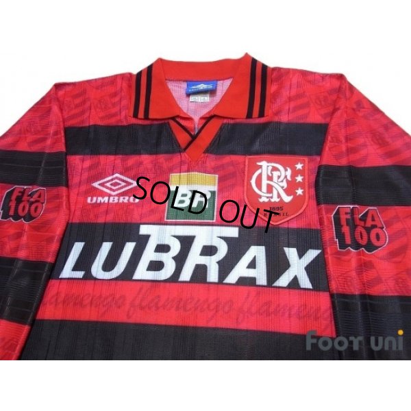 Photo3: Flamengo 1995 Centenario Home Long Sleeve Shirt #10