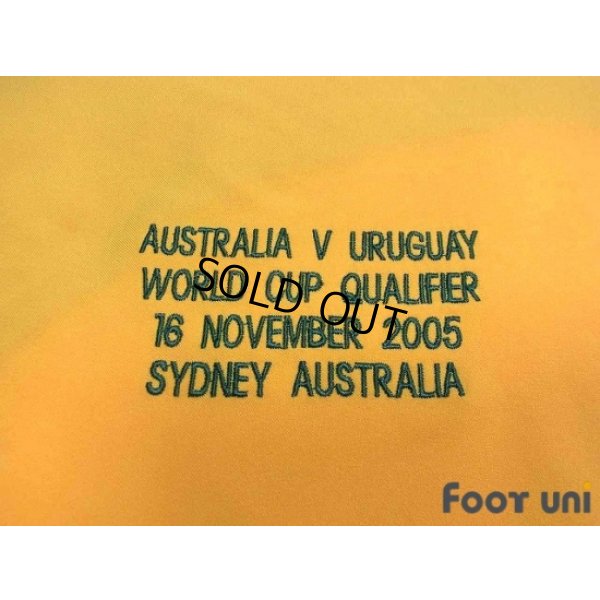 Photo6: Australia 2005 Home Shirt Commemorative embroidery