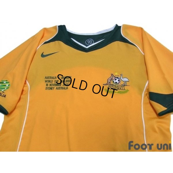 Photo3: Australia 2005 Home Shirt Commemorative embroidery