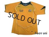 Australia 2005 Home Shirt Commemorative embroidery