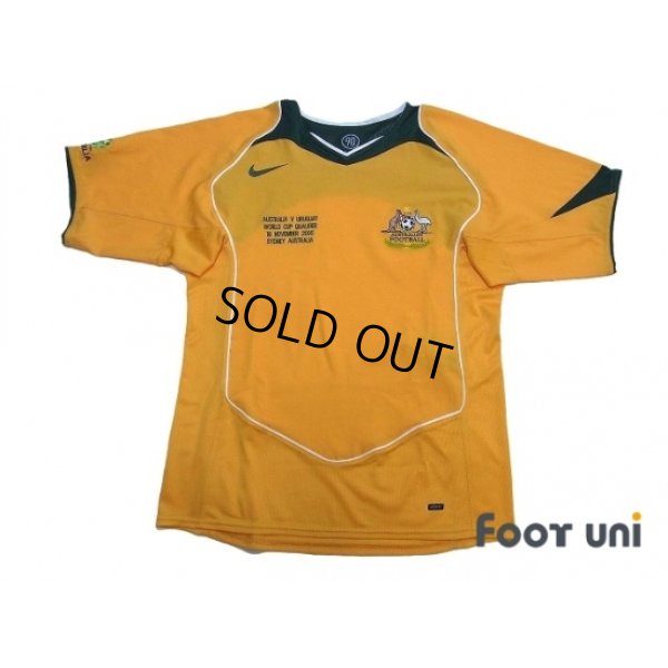 Photo1: Australia 2005 Home Shirt Commemorative embroidery