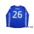 Photo2: Chelsea 2008-2009 Home Authentic Long Sleeve Shirt #26 Terry Champions League Patch/Badge (2)