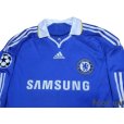 Photo3: Chelsea 2008-2009 Home Authentic Long Sleeve Shirt #26 Terry Champions League Patch/Badge