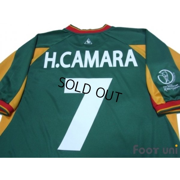 Photo4: Senegal 2002 Away Shirt #7 Henri Camara Korea Japan FIFA World Cup 2002 Patch/Badge