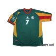 Photo1: Senegal 2002 Away Shirt #7 Henri Camara Korea Japan FIFA World Cup 2002 Patch/Badge (1)