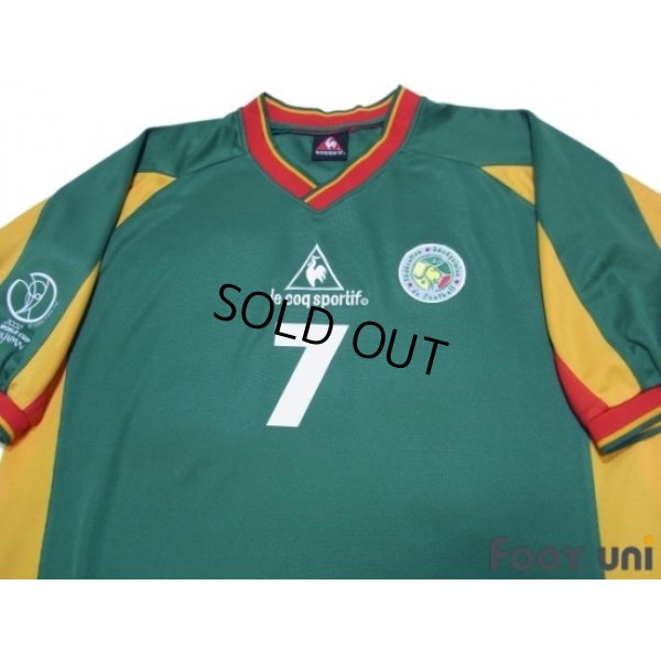 Photo3: Senegal 2002 Away Shirt #7 Henri Camara Korea Japan FIFA World Cup 2002 Patch/Badge