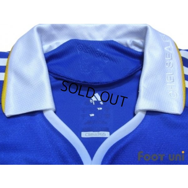 Photo5: Chelsea 2008-2009 Home Authentic Long Sleeve Shirt #26 Terry Champions League Patch/Badge