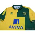Photo3: Norwich City FC 2015-2016 Home Shirt