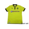 Photo1: Borussia Dortmund 2012-2013 Home Shirt (1)