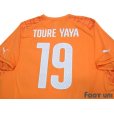 Photo4: Cote d'Ivoire 2014 Home Shirt #19 Toure Yaya w/tags