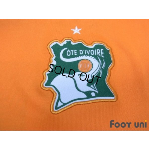 Photo6: Cote d'Ivoire 2014 Home Shirt #19 Toure Yaya w/tags
