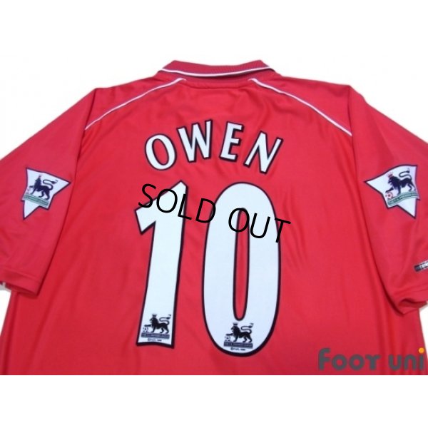 Photo4: Liverpool 2000-2002 Home Shirt #10 Owen The F.A. Premier League Patch/Badge