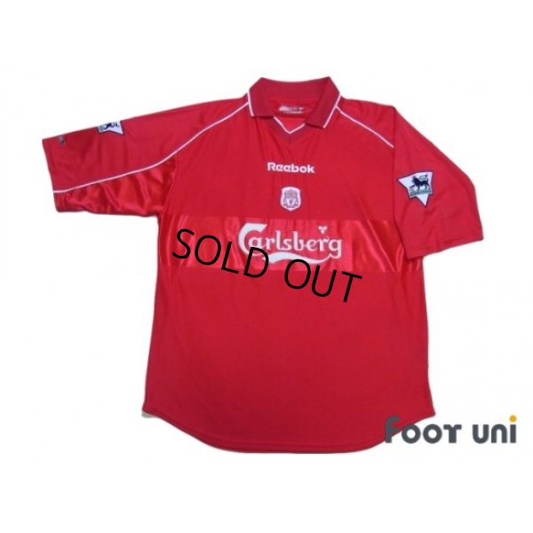 Photo1: Liverpool 2000-2002 Home Shirt #10 Owen The F.A. Premier League Patch/Badge
