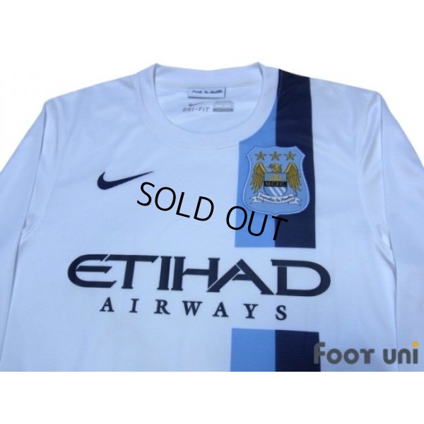 Photo3: Manchester City 2013-2014 3RD Long Sleeve Shirt