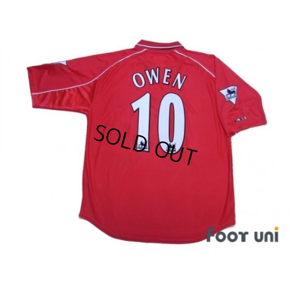 Photo2: Liverpool 2000-2002 Home Shirt #10 Owen The F.A. Premier League Patch/Badge