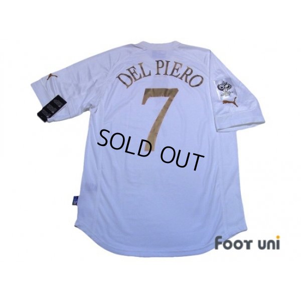 Photo2: Italy 2004 Away Shirt #7 Del Piero