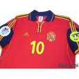 Photo3: Spain Euro 2010 Home Shirt #10 Raul UEFA Euro 2000 Patch Fair Play Patch (3)