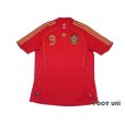 Photo1: Spain Euro 2008 Home Shirt #9 Torres w/tags (1)