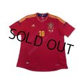 Spain 2012 Home Shirt #10 Fabregas w/tags